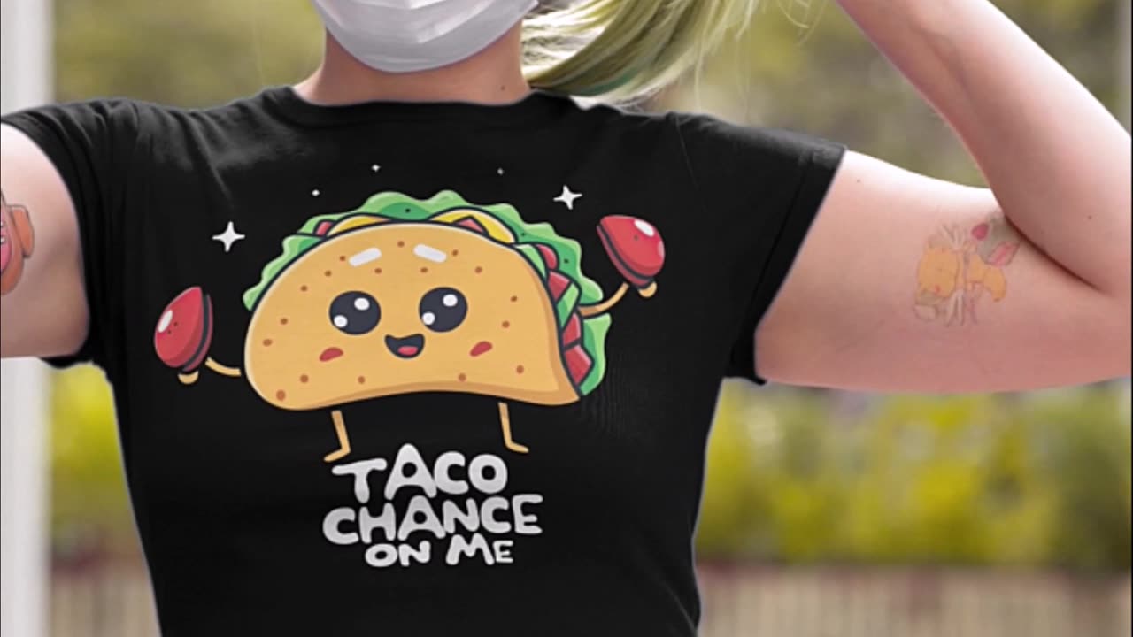 Is This the Cutest Taco Shirt for Your Next Outfit? #TacoTee #KawaiiFashion #SkaterSkirtStyle