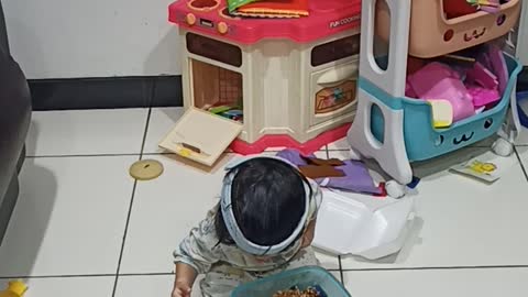 Ninja Eating Snacks