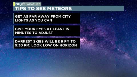 Perseid meteor shower: How to catch a glimpse this week