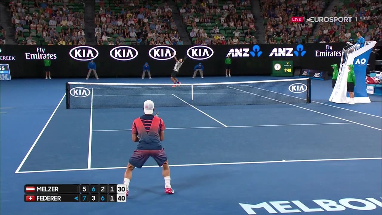 Federer - Melzer | Australian Open 2017 R1