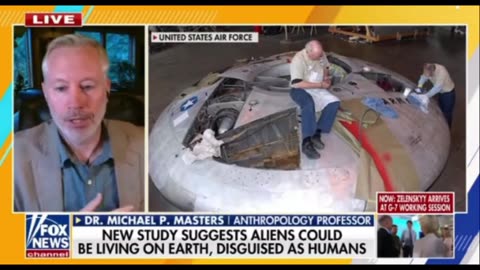 Fox News Broadcast Postulates that Extraterrestrials are Real and Live Among Us