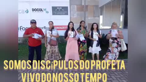 Levando a mensagem da hora com os meios e a capacidade que temos