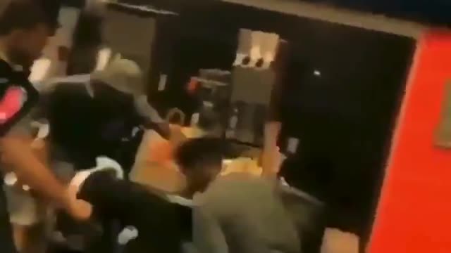 He didn't have to walk up in there like that