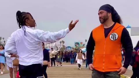 this is martial art vs goku