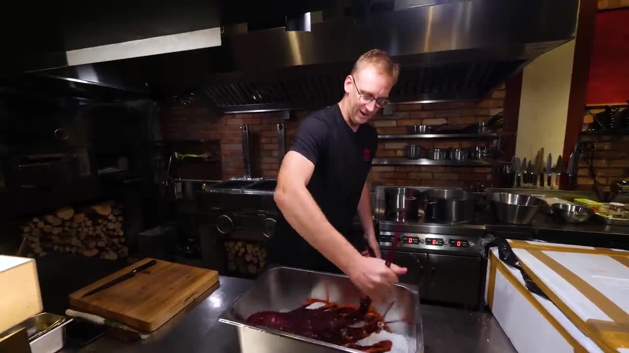 French Chef Prepares RARE Red Spiny LOBSTER 5 Ways!!