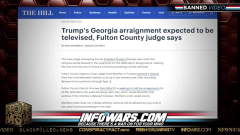 The War Room in Full HD for August 23, 2023.