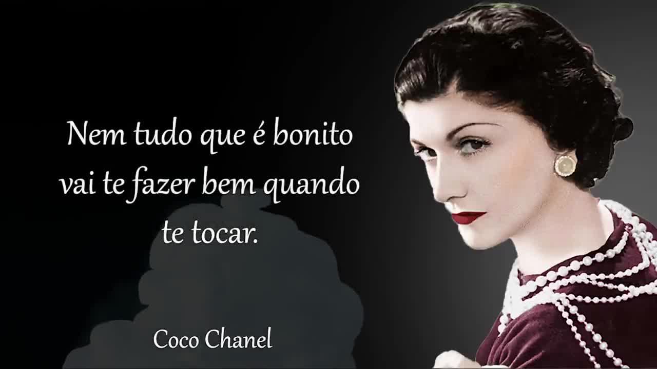 Lindas citações de Coco Chanel | Citações, aforismos, pensamentos sábios.