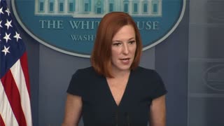 Psaki is asked what happens if fully vaccinated people present themselves for asylum