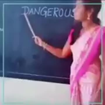 Funny teacher