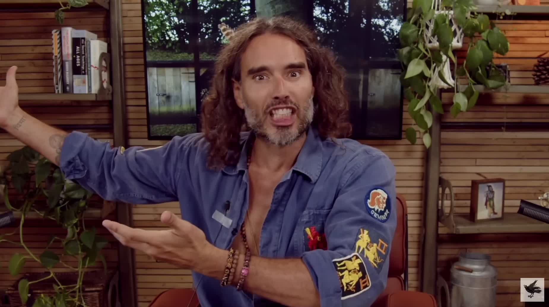 Russell Brand on Jan 6: "You can't treat something as a desecration of a sacred space when American democracy treats people so appallingly."