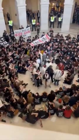 Pro-Hamas Insurrectionists Storm the Capitol Building