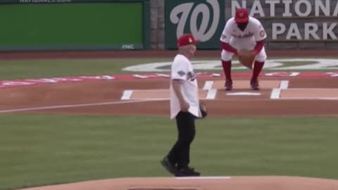 Dr Fauci's First Pitch