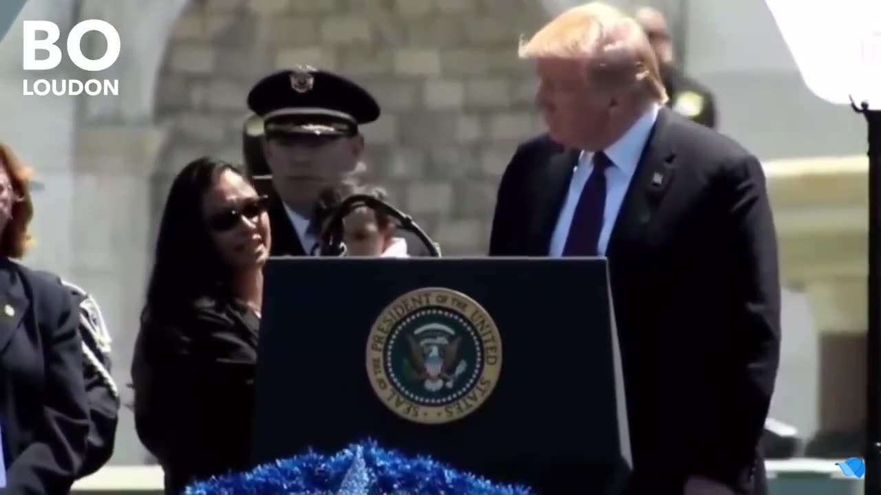 IN 2019, THE WIFE OF A POLICE OFFICER KILLED BY AN ILLEGAL ALIEN WAS BROUGHT TO TEARS!