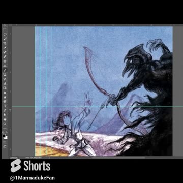 Coloring the Cover for Jane Smith: Wannabe Gladiator