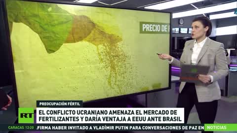 Il conflitto ucraino minaccia il mercato dei fertilizzanti.I prezzi dei fertilizzanti sono ai massimi storici e diventano una minaccia per gli agricoltori perché le sanzioni USA rendono più difficile l'acquisto di questo prodotto dalla Russia