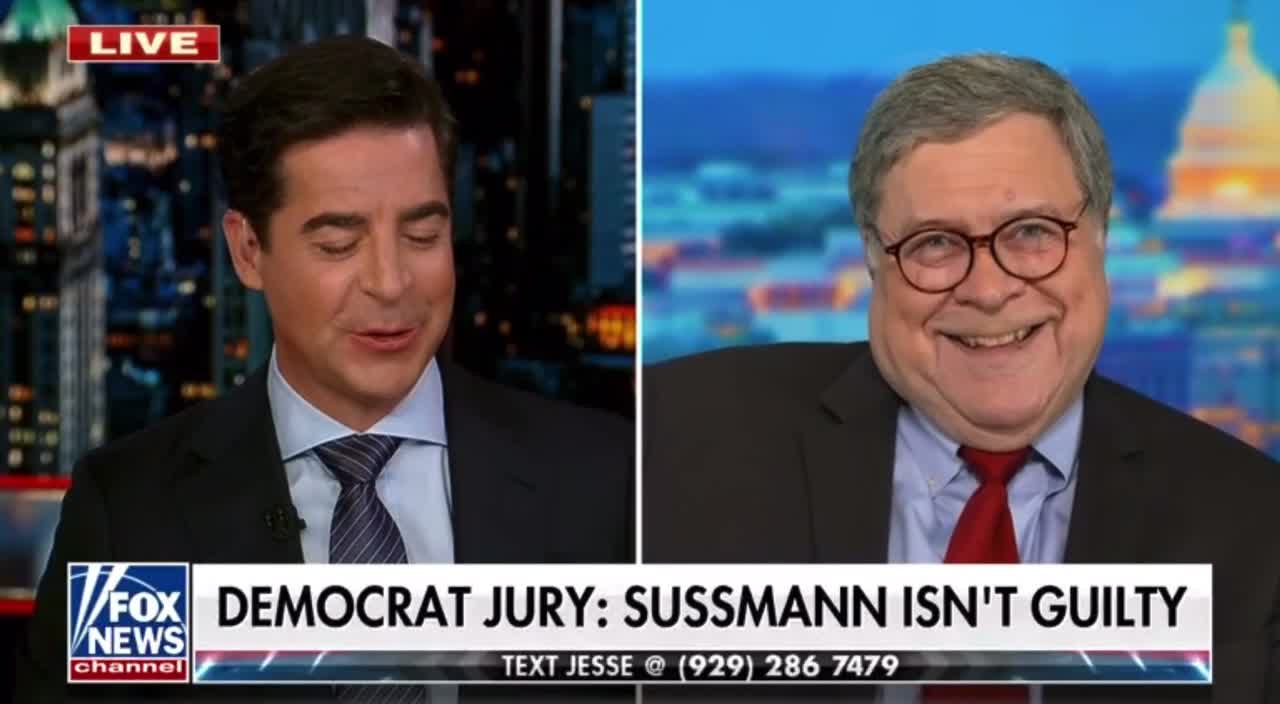 Bill Barr: Punishment Is Coming For The DC Swamp! Durham Is Methodically Doing It!