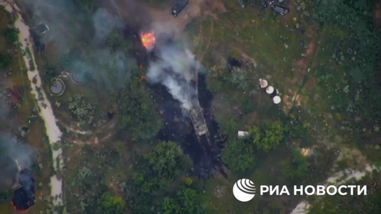 A reconnaissance company destroyed a Ukrainian Wasp SAM system.