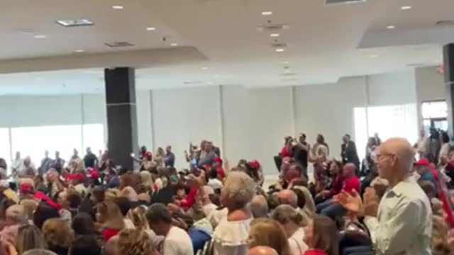 “Let’s Go Brandon” chant breaks out at Gov. DeSantis Election Integrity press conference.
