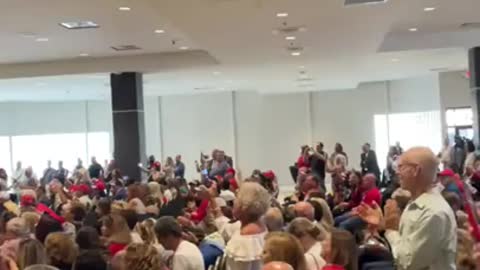 “Let’s Go Brandon” chant breaks out at Gov. DeSantis Election Integrity press conference.