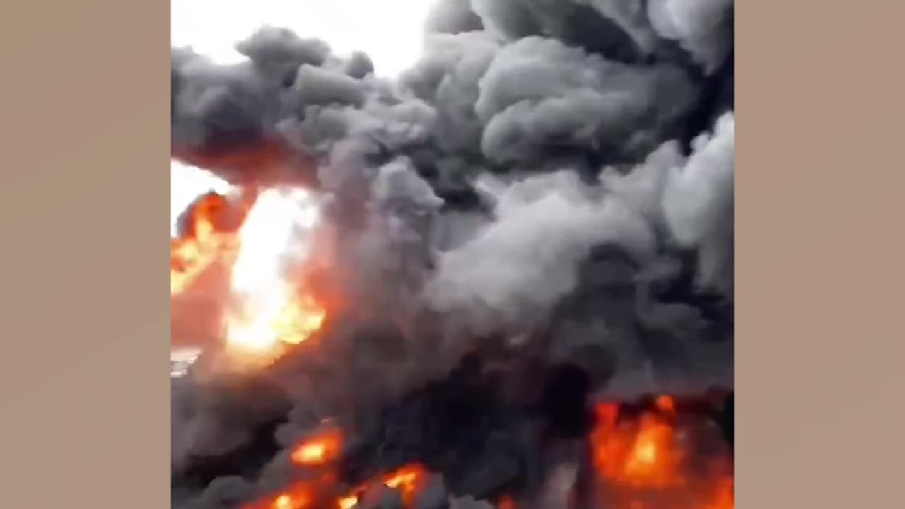 Flame at the refinery, unbearable heat... Firefighter explains technique to safely contain