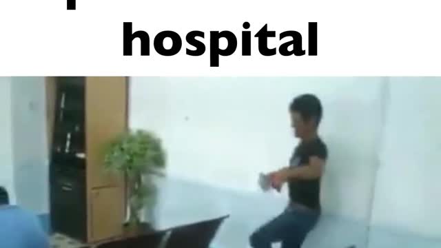 Keep your eyes open in a mental hospital 😂😂