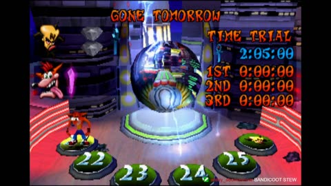 Gem Collecting and...Time Trials - Crash Bandicoot: Warped (2/6) *STREAM ARCHIVE*