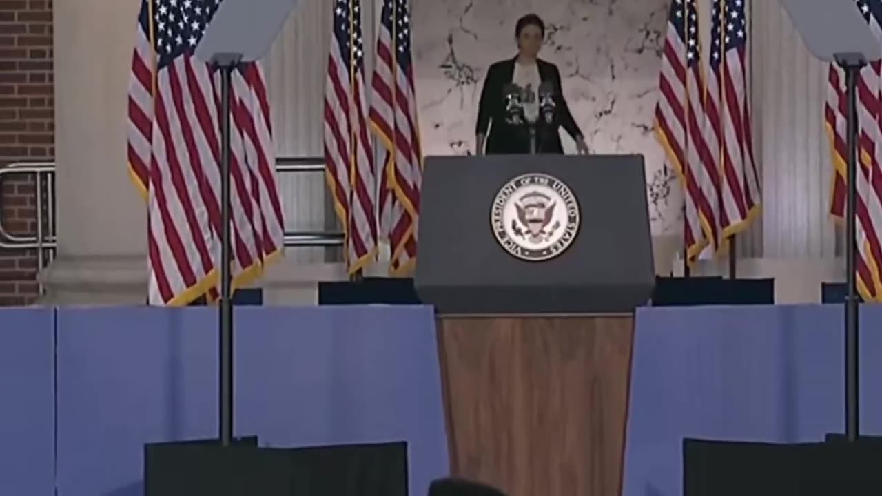 The spirit of Peanut came back for Kamala’s concession speech