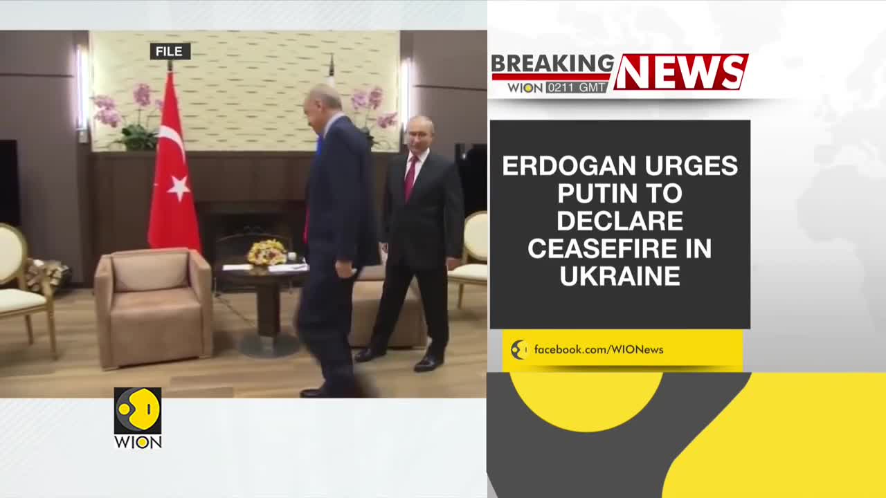 Breaking news, Russian President Vladimir Putin set conditions to end Moscow's invasion in Ukraine.