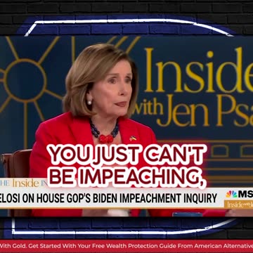 Pelosi Speaks Impeachment.