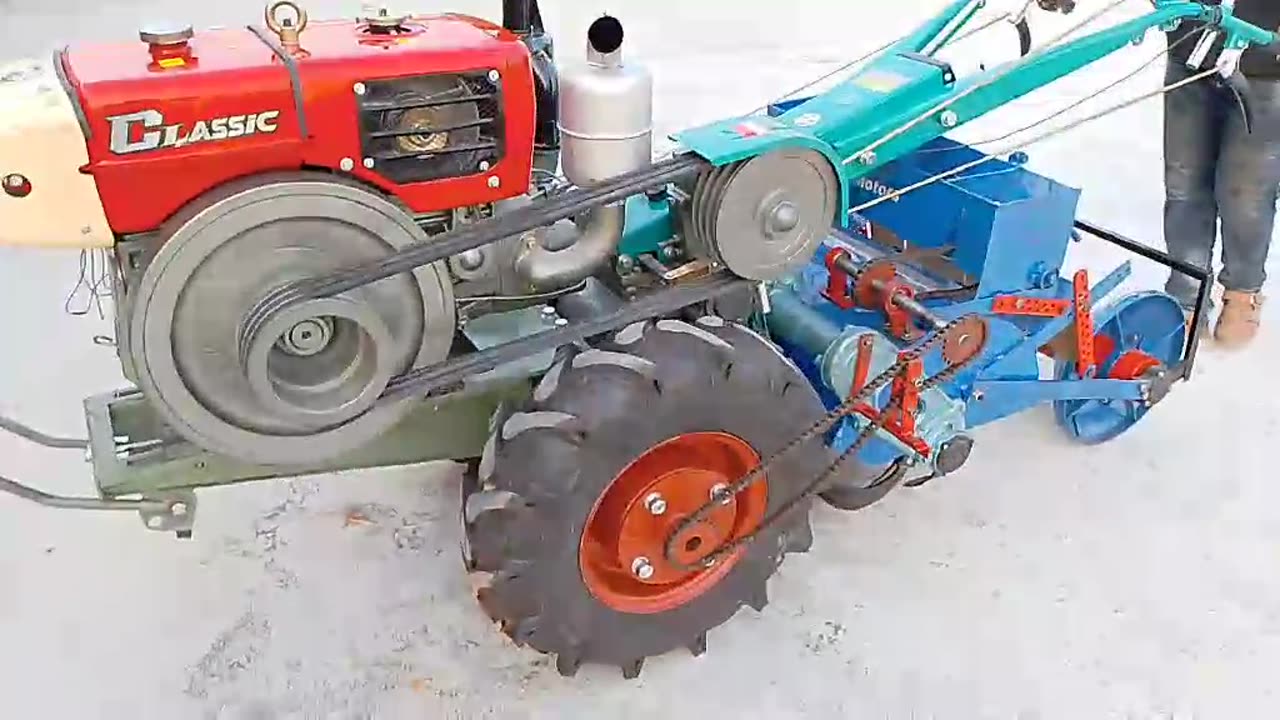 ACI Classic Power Tiller Machine Video