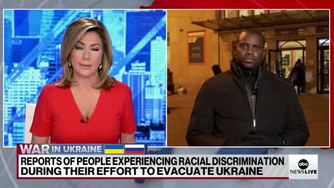 Refugees of color face discrimination while fleeing Ukraine