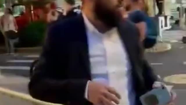 NYC May 2021 - Jewish people BOMBED - Ignore the Palestine Flags