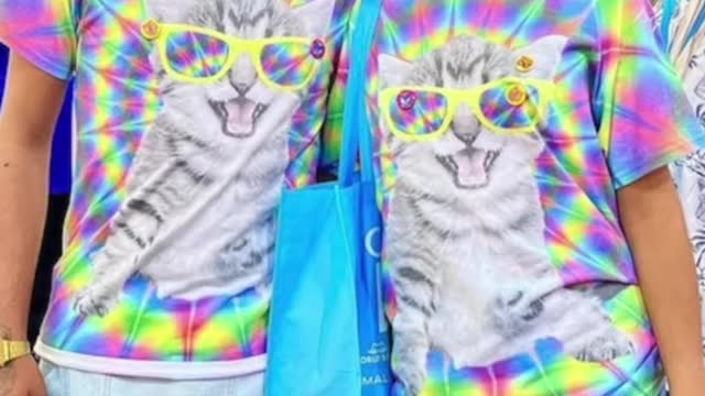 Y así es cómo se va vestida la gente a una convención de gatos 🙀😻