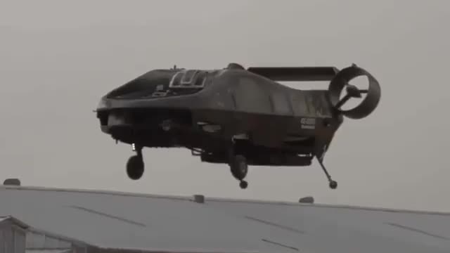 The new tested flying car