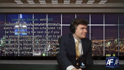 Super chatter wants Nick Fuentes to start his show on time