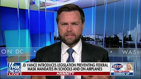 J.D. Vance To Introduce A Bill That BANS FEDERAL MASK MANDATES