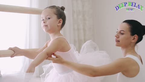 GIRLS IN BALLET CLASS