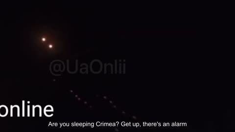 Are you sleeping in Crimea? Get up, there's an alarm