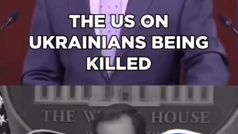 US when Ukrainian civilians being killed vs Palenstian civilians being killed