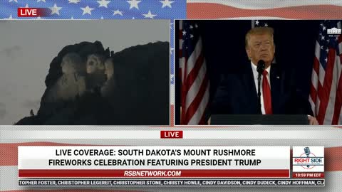 SPEECH BY PRESIDENT TRUMP AT MOUNT RUSHMORE 7/3/20