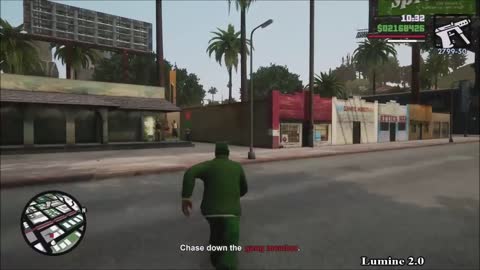 Grand Theft Auto San Andreas The Definitive Edition (26) Running Dog