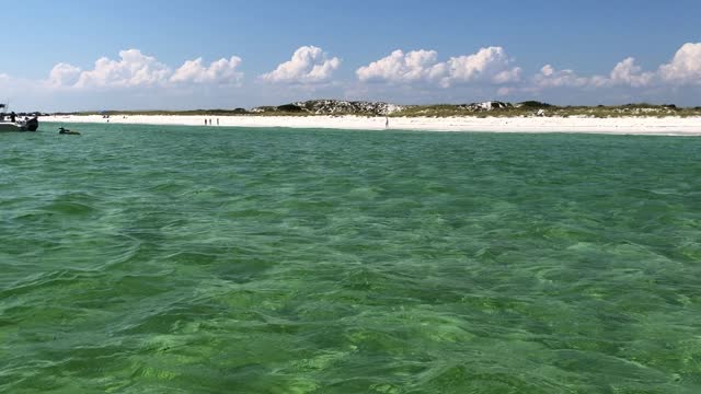 Visiting Shell Island by Panama City, FL