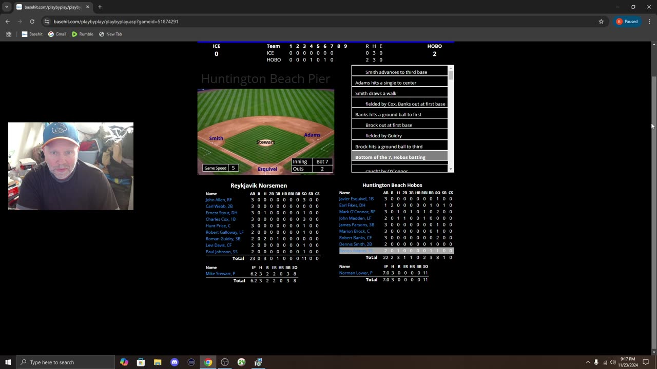 Sky vs. Hobo Gm. # 1