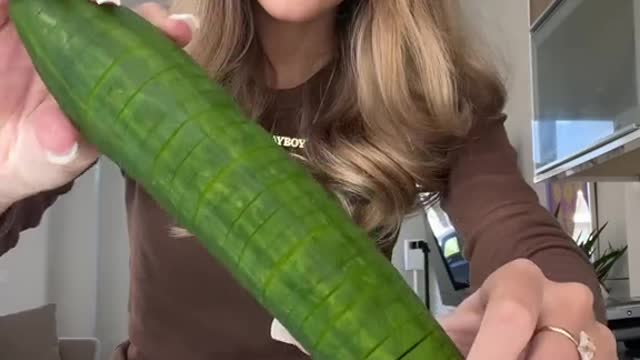 My first fail haha ##Recipe#cucumbersalad #cucumberrecipes #cucumber
