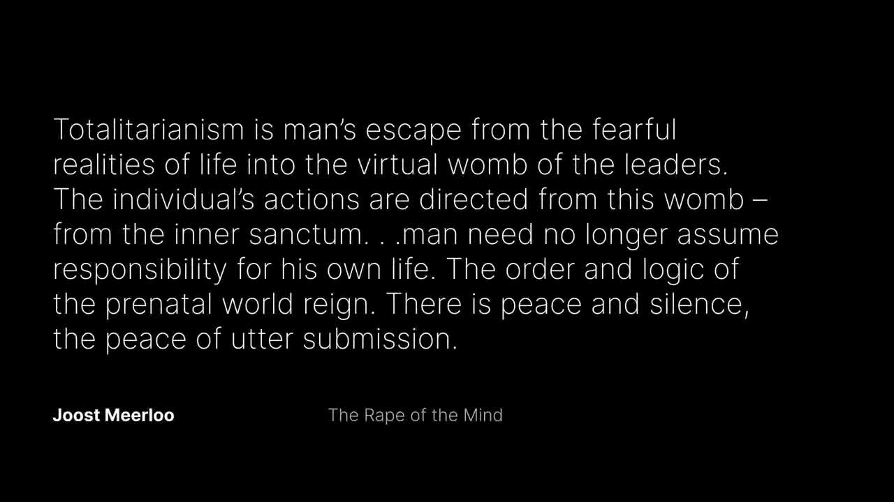 VOICE OF REASON NEEDED TO BREAKTHROUGH THE MASS PSYKOSIS