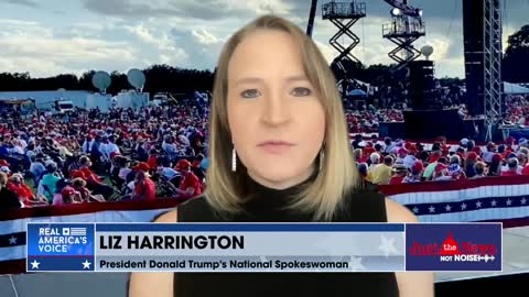 Trump Spokeswoman, Liz Harrington, says the ‘energy is off the charts’ ahead of Trump’s speech in NC