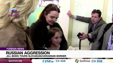 Jill Biden Tours Slovakian Ukrainian Border | FOREIGN