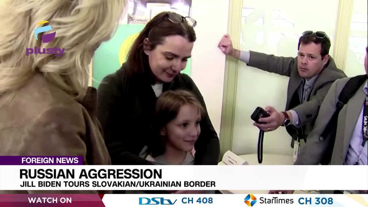 Jill Biden Tours Slovakian Ukrainian Border | FOREIGN