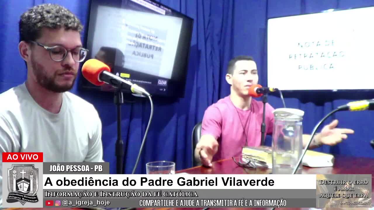 Comentários sobre a nota de retratação do Pe Gabriel Vila Verde