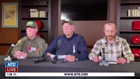 TRUCKER CONVOY ORGANIZER'S HOLD A PRESS CONFERENCE - FEB. 17, 2022